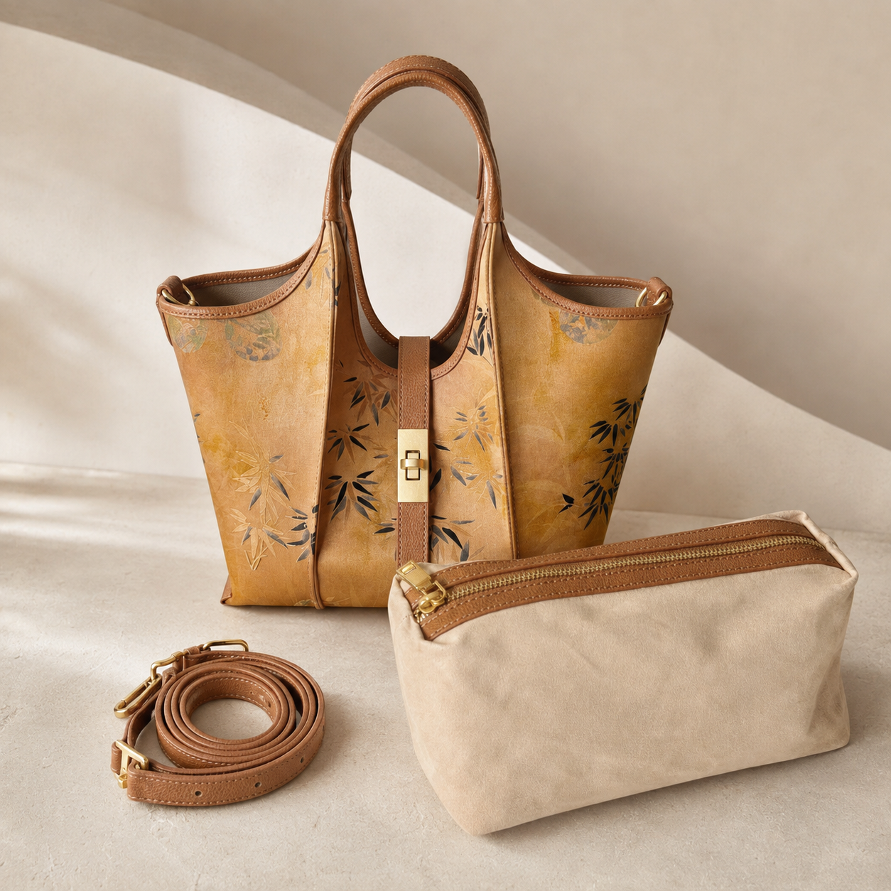 Moonlit Bamboo — Stillwater Tote Bag