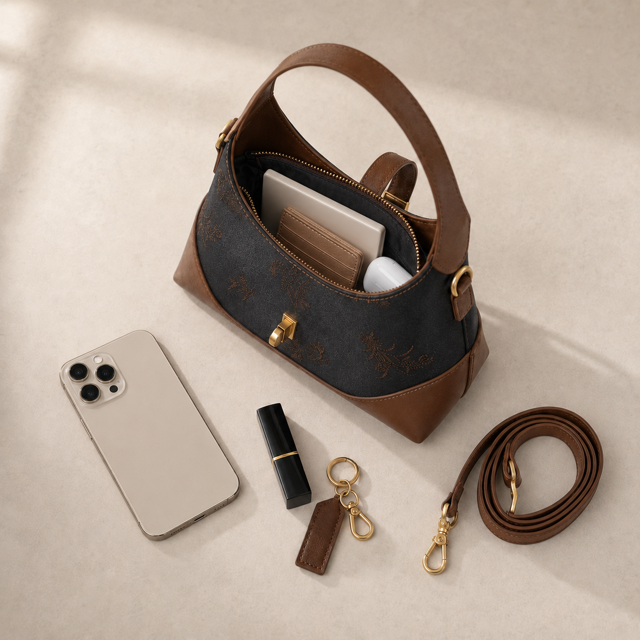 Quiet Virtues — Stillwater Hobo Bag