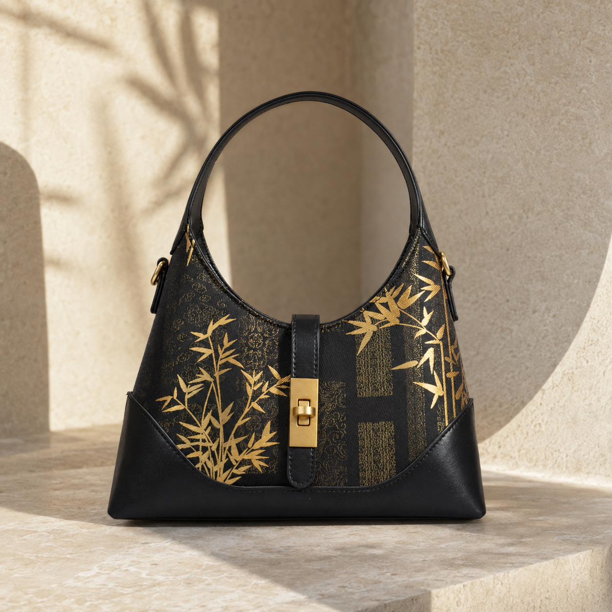 Golden Tidings — Stillwater Hobo Bag